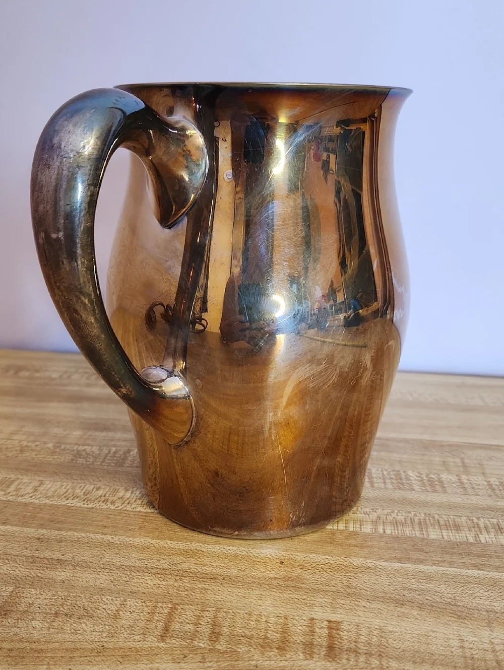 REED & BARTON Pitcher Silver Plate Paul Revere Style 5662 3pt